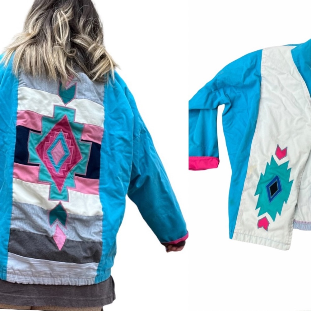VINTAGE | geometric coat
